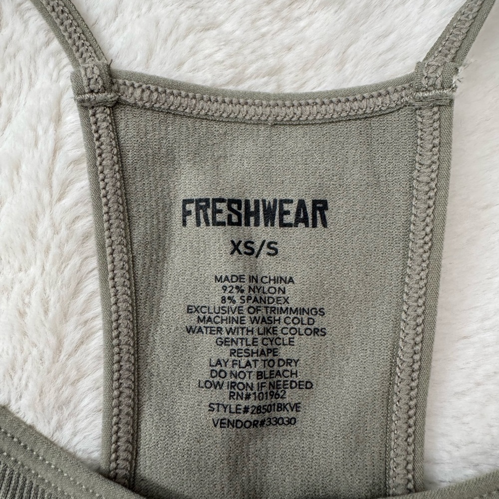 Freshwear Women's Tank Top - Olive